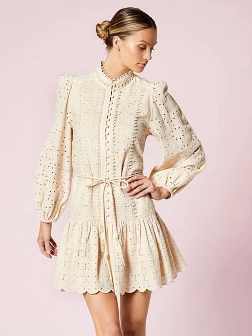 NWT Antonio Melani Brynn Eyelet Dress